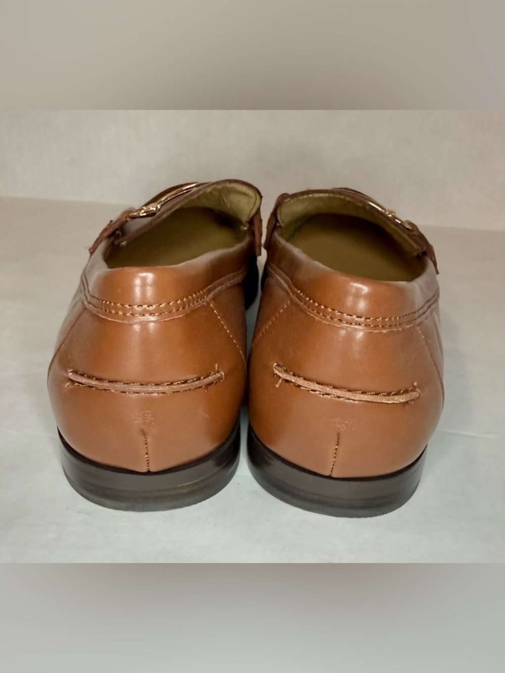 J. Crew Factory Classic Loafers Brown Antique Oak Size 9.5 - Picture 4 of 11